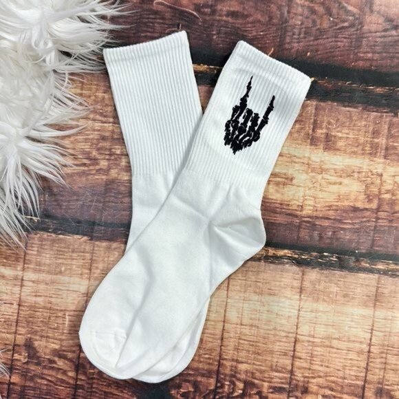 Hell Yeah Skeleton Socks - Picture 3 of 4